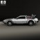 DeLorean DMC-12 (BTTF) 1981 3d model
