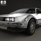 DeLorean DMC-12 (BTTF) 1981 3d model