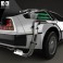 DeLorean DMC-12 (BTTF) 1981 3d model