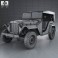 GAZ-67 1943 3d model