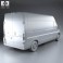 Dodge Ram Pro Master Cargo Van L3H2 2013 3d model