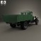 GAZ-AA Flatbed Truck 1932 3d model