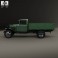 GAZ-AA Flatbed Truck 1932 3d model