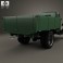 GAZ-AA Flatbed Truck 1932 3d model