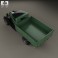 GAZ-AA Flatbed Truck 1932 3d model