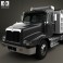 International Paystar Dump Truck 2002 3d model