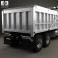 International Paystar Dump Truck 2002 3d model