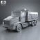 International Paystar Dump Truck 2002 3d model