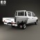 Mahindra Genio Dual Cab Pickup 2011 3d model