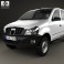Mahindra Genio Dual Cab Pickup 2011 3d model