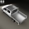 Mahindra Genio Dual Cab Pickup 2011 3d model