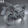 Yamaha YZF-R6 2014 3d model