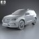 Great Wall Haval H2 2014 3d model