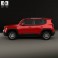 Jeep Renegade Latitude 2015 3d model
