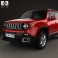 Jeep Renegade Latitude 2015 3d model