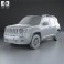 Jeep Renegade Latitude 2015 3d model