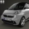 Smart Fortwo coupe 2012 3d model