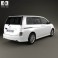 Toyota Isis 2012 3d model