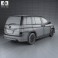Toyota Isis 2012 3d model