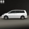 Toyota Isis 2012 3d model