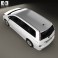 Toyota Isis 2012 3d model