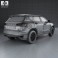 Great Wall Haval H7 2014 3d model
