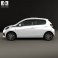 Peugeot 108 5-door 2014 3d model