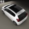 Peugeot 108 5-door 2014 3d model