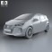 Toyota Aqua Premi 2013 3d model