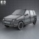 Daewoo Tico 1993 3d model