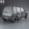 Daewoo Tico 1993 3d model