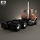 International Transtar Tractor Truck 2002 3d model