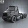 International Transtar Tractor Truck 2002 3d model
