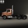 International Transtar Tractor Truck 2002 3d model