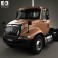 International Transtar Tractor Truck 2002 3d model
