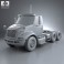 International Transtar Tractor Truck 2002 3d model