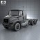 Caterpillar CT610 Chassis Truck 2011 3d model
