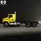 Caterpillar CT610 Chassis Truck 2011 3d model
