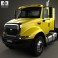 Caterpillar CT610 Chassis Truck 2011 3d model