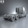 Caterpillar CT610 Chassis Truck 2011 3d model