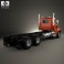 Freightliner Coronado SD Chassis Truck 2009 3d model