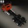 Freightliner Coronado SD Chassis Truck 2009 3d model