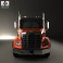Freightliner Coronado SD Chassis Truck 2009 3d model