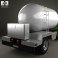 International Durastar Tanker Truck 2002 3d model