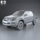 Isuzu D-Max Double Cab Chassis 2012 3d model