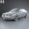 Alfa Romeo 166 2003 3d model