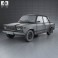 VAZ Lada 2107 2006 3d model