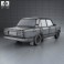 VAZ Lada 2107 2006 3d model