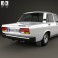 VAZ Lada 2107 2006 3d model