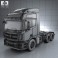 Foton Auman TL Tractor Truck 2012 3d model